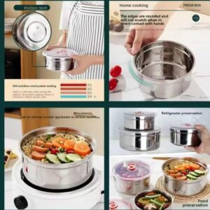 3-Piece Food Storage Box Set – 350ml, 550ml & 900ml