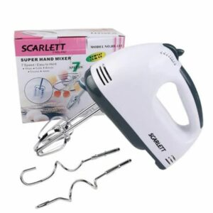 Scarlett 7-Speed Handheld Electric Mini Mixer & Blender