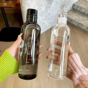 Transparent Plastic Sports Water Bottle