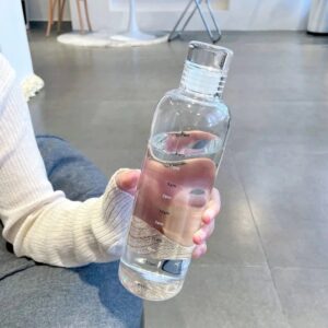 Transparent Plastic Sports Water Bottle