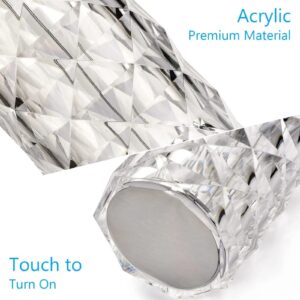 New cross-border rose ambient light, rechargeable decorative table lamp, bedside creative night light, dual-purpose for charging