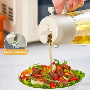 2-in-1 Oil Spray Bottle – Kitchen Cooking & Dressing