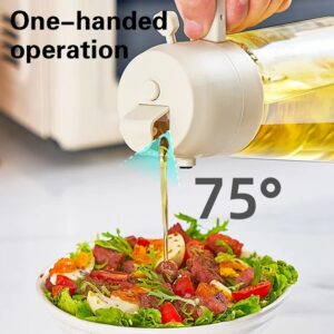 2-in-1 Oil Spray Bottle – Kitchen Cooking & Dressing