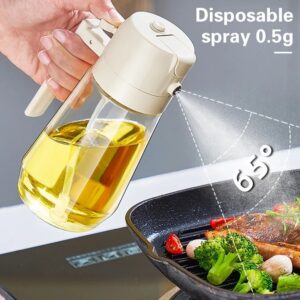 2-in-1 Oil Spray Bottle – Kitchen Cooking & Dressing
