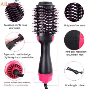 One Step Hot Air Brush Salon Professional Hair Dryer