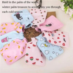 Mini Hot Water Bottle 100ml – Portable Cartoon Hand Warmer