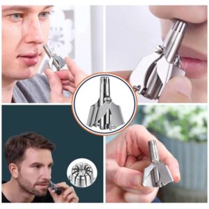 Stainless Steel Portable Nose Trimmer – Grooming Tool