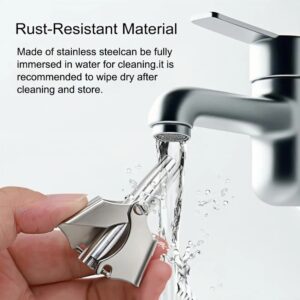 Stainless Steel Portable Nose Trimmer – Grooming Tool