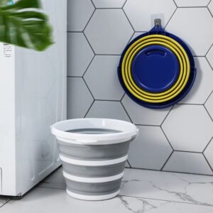 Outdoor Folding BucketPortable Outdoor Water ReservoirRetractable BucketFishing GearFishing BucketEasy to Clean Bucket