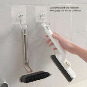 360° Rotating Cleaning Brush – Kitchen & Bathroom Gaps