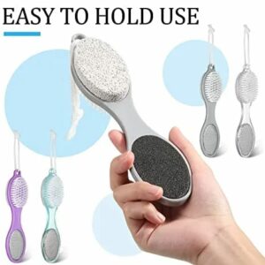 4-in-1 Foot File & Scrubber – Callus Remover Pedicure Tool