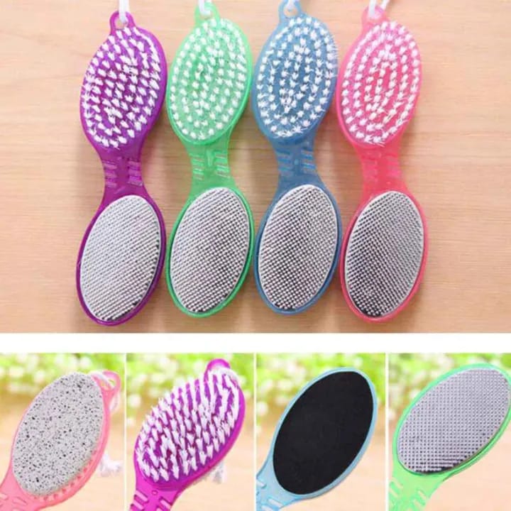 4-in-1 Foot File & Scrubber – Callus Remover Pedicure Tool - Image 3