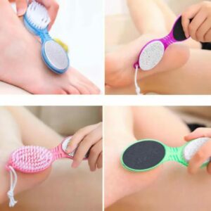 4-in-1 Foot File & Scrubber – Callus Remover Pedicure Tool