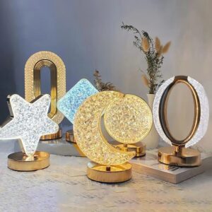 D Crystal Touch Control LED Night Light
