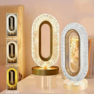 D Crystal Touch Control LED Night Light
