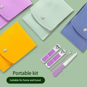 4 PcsSet Nail Clipper Manicure Set