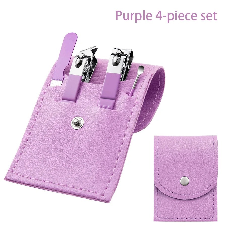 4 PcsSet Nail Clipper Manicure Set