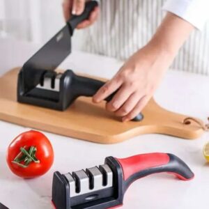 Kitchen Knife Sharpener Adjustable 4 in 1 Manual Knives and Scissor Sharpener Professional Blade Sharpening Tool