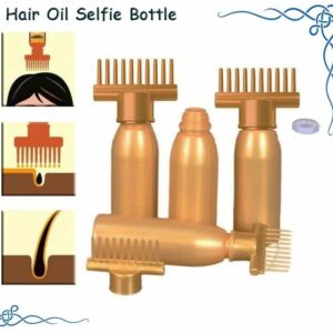 Hair Oil Applicator Comb Bottle for Easy Root Care