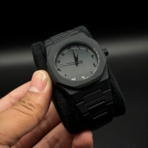 Black Arabic Aura Watch – Stylish Men’s Original Watch