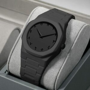 Black Arabic Aura Watch – Stylish Men’s Original Watch