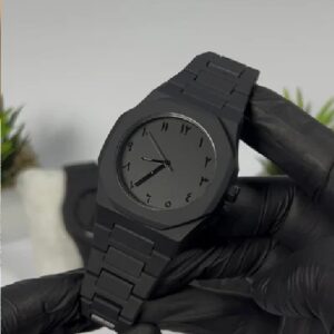 Black Arabic Aura Watch – Stylish Men’s Original Watch