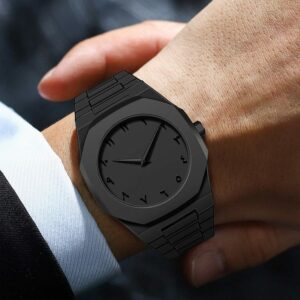Black Arabic Aura Watch – Stylish Men’s Original Watch