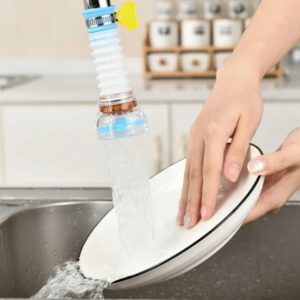 Fan Faucet With Clip 360 Rotating Adjustable Flexible Kitchen Faucet Tap Water Filter