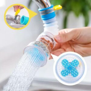Fan Faucet With Clip 360 Rotating Adjustable Flexible Kitchen Faucet Tap Water Filter