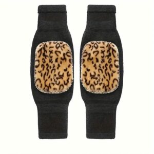 Thermal Knee Warmers with Straps – Pain Relief Wool Pads (2PCS)