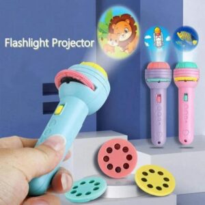 Kids Flashlight Projector Torch – Educational Toy