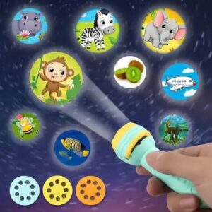 Kids Flashlight Projector Torch – Educational Toy