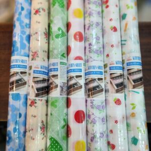PVC Anti-Slip Cushion Mat – Waterproof Kitchen & Drawer Liner