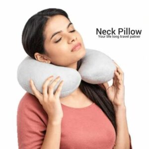 Comfort Neck Pillow – Travel & Home Support (Random Color)