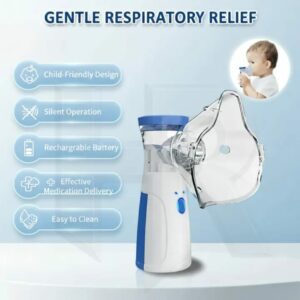 Mesh Nebulizer Machine – Portable Handheld for Kids & Adults