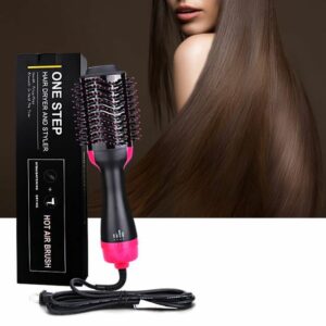Hot Air Hair Dryer Brush – 3-in-1 Volumizer Styler