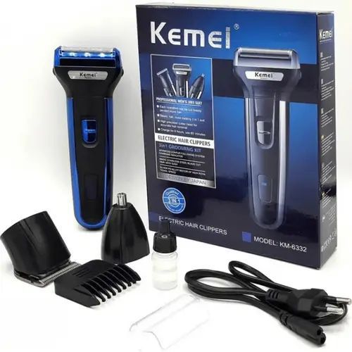 Kemei 3-in-1 KM-6331 Hair Clipper & Shaver for Men