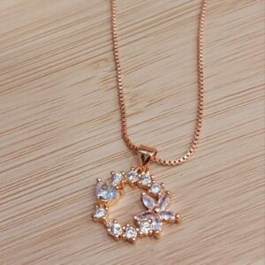 Gold plated locket chain