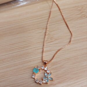 Gold plated locket chain