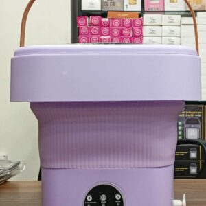Portable Mini Washing Machine 8L – Foldable Compact Washer