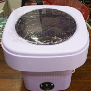 Portable Mini Washing Machine 8L – Foldable Compact Washer