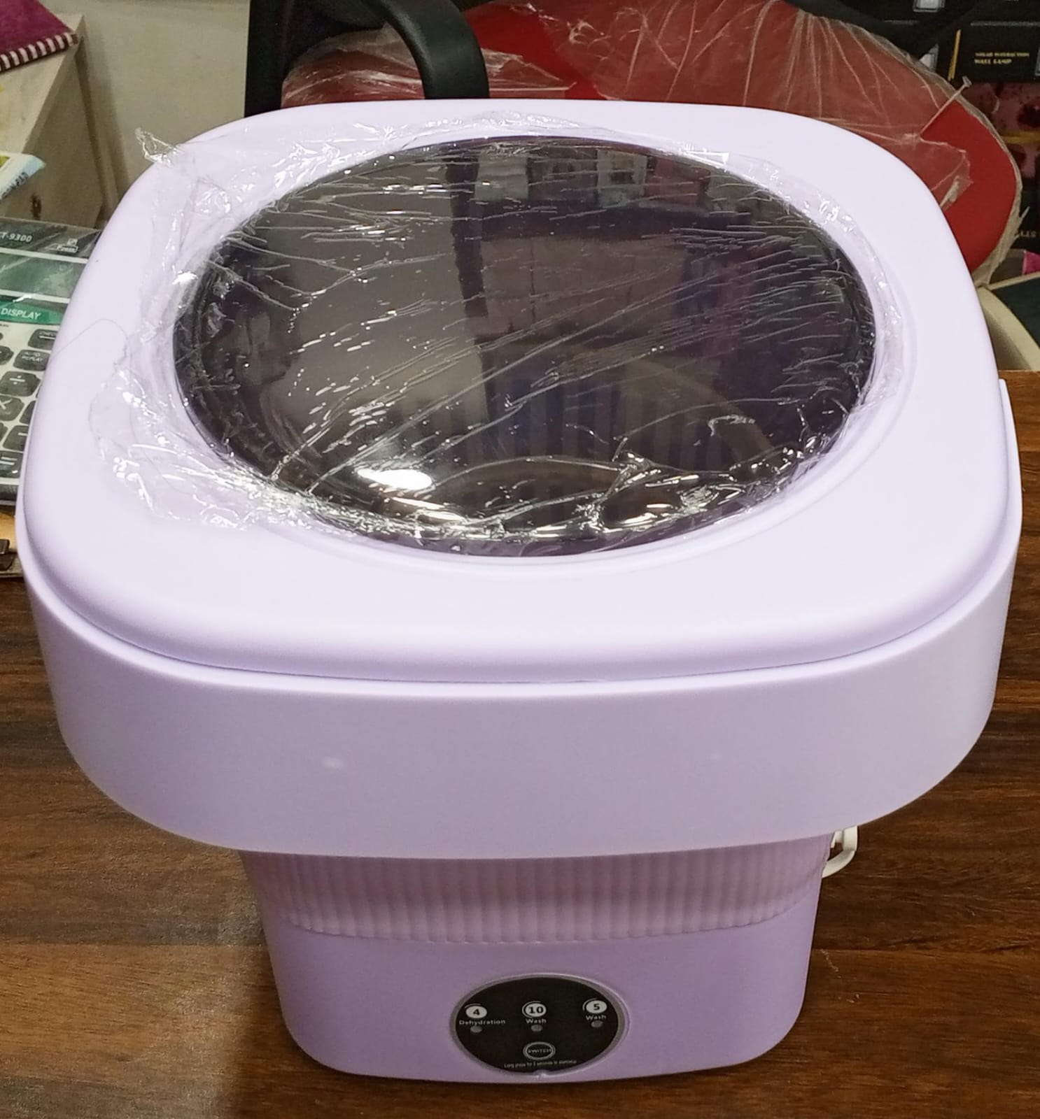 Portable Mini Washing Machine 8L – Foldable Compact Washer - Image 5