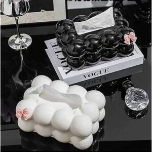 Bubble Tissue Box Holder – Stylish Paper & Napkin Dispenser