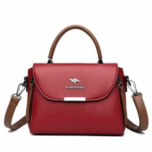 Luxury Soft Leather Crossbody Shoulder Bag for Women