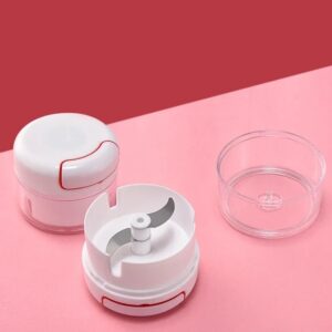 Mini Hand Pull Vegetable & Garlic Chopper – Stainless Steel blade