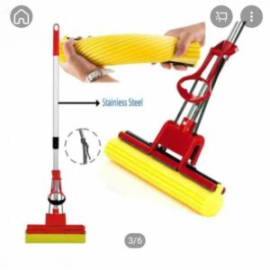 Sponge Roller Mop with Strong Water Absorption