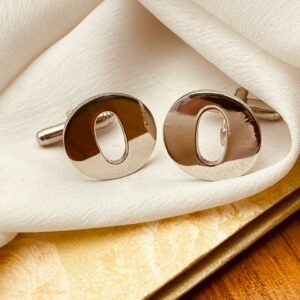 Alphabet Letter Cufflinks for Men – Initial Style
