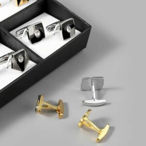 12-Piece Premium Cufflinks Gift Set for Men