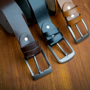Men’s Genuine Leather Dressing Belt – Premium Quality