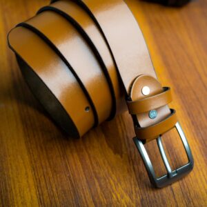 Men’s Genuine Leather Dressing Belt – Premium Quality